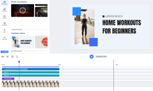 Home workouts for beginners video edit