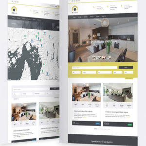 Image of two wordpress websites